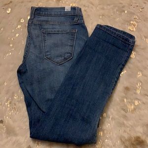 Kancan made in USA distressed jeans